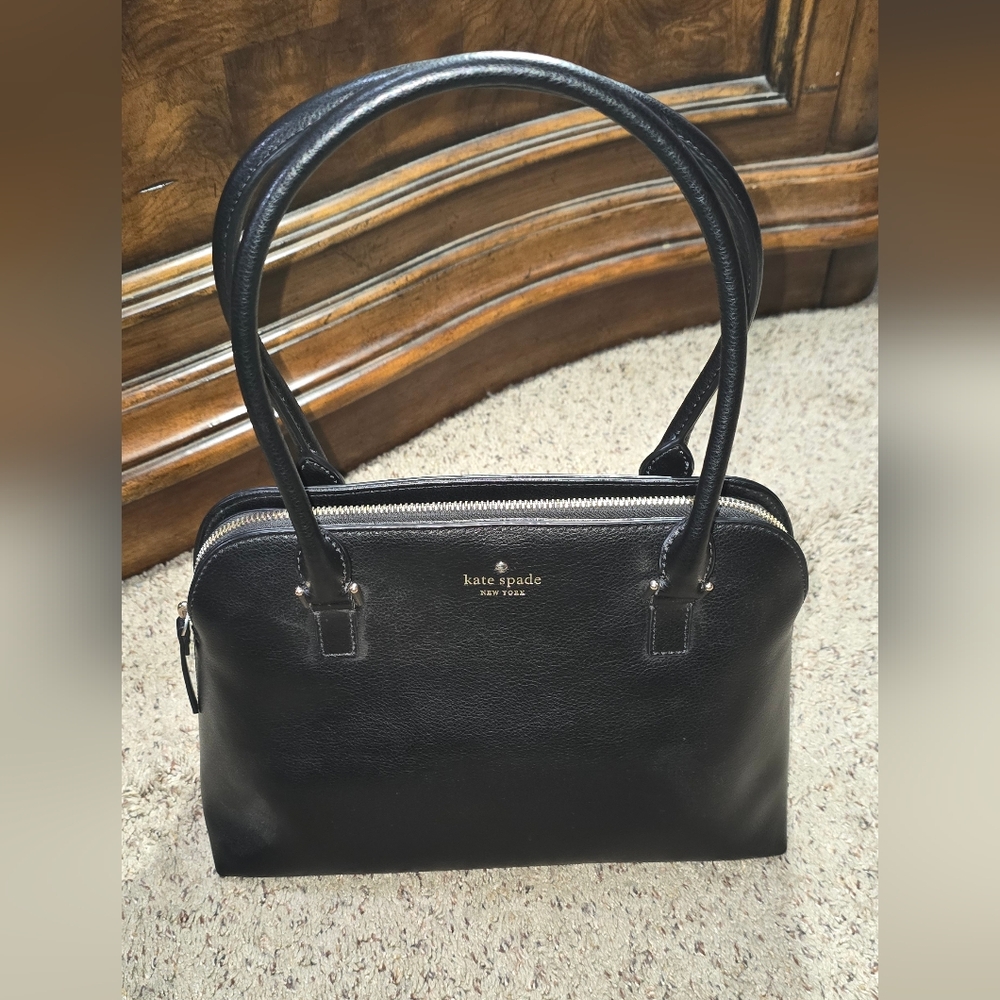 Kate Spade Black Leather Handbag